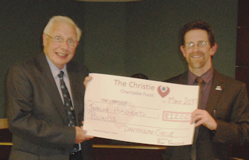 Davyhulme presentation to The Christie