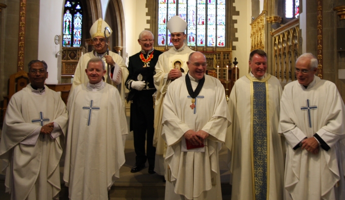 KCSG with Clergy 1B KCSG with Clergy 1B