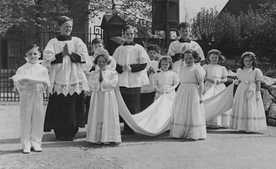 May Queen abt 1952 St Vincents