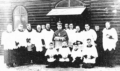 Old St Vincents Opening BishopHenshaw & Clergy 1 Old St Vincents Opening BishopHenshaw & Clergy 1